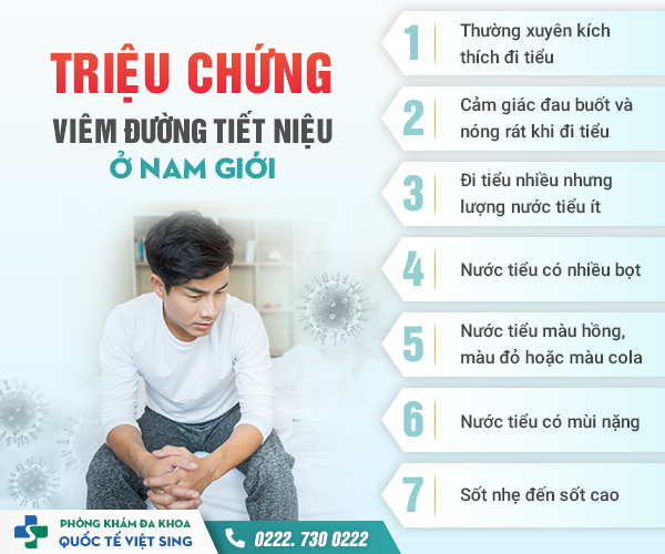 Cảnh giác với các nguyên nhân viêm tiết niệu phổ biến ở nam giới