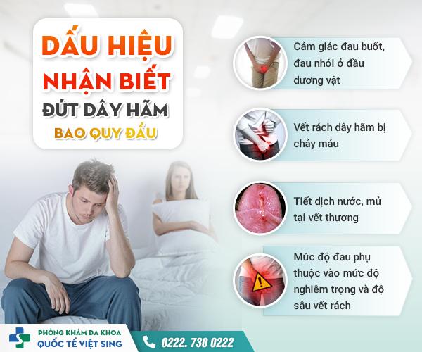 Đứt dây hãm bao quy đầu có nguy hiểm không? Cách xử lý như thế nào?