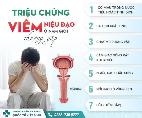 Triệu chứng viêm niệu đạo – Nam giới chớ xem thường!