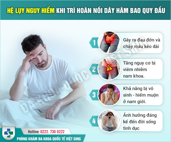 Nối dây hãm bao quy đầu: Những điều cần biết