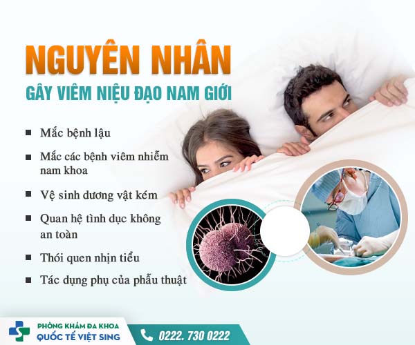 Điểm danh 03 nguyên nhân viêm niệu đạo nam giới không ngờ đến!